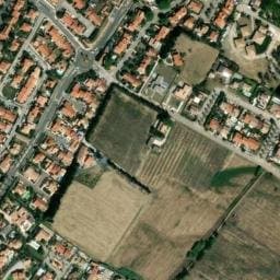 Vue satellite de Village Vacances et camping ANAS à Rivesaltes
