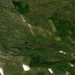 Vue satellite de Cabane des Aguilous à Aragnouet