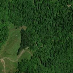 Vue satellite de Cabane du col du Pradel à La Fajolle