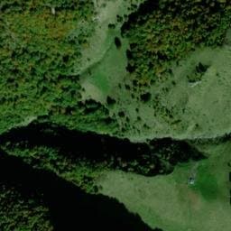Vue satellite de Cabane de Saubé à Couflens