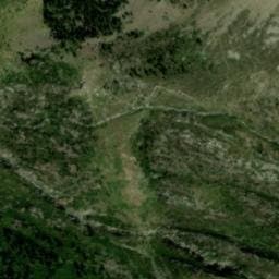Vue satellite de Cabane du Lustou à Génos