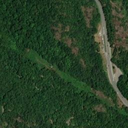 Vue satellite de Aire de Perles et Castelet à Vaychis