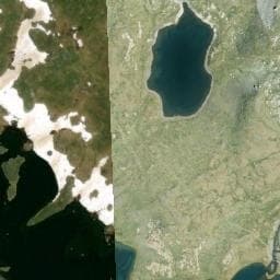 Vue satellite de Cabane de Barroude à Aragnouet