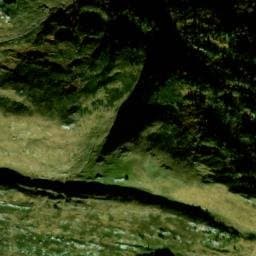 Vue satellite de Cabane d'Arrouge à Oô