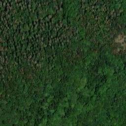 Vue satellite de Cabane de Bisort à Perles-et-Castelet