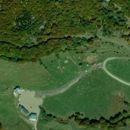 Vue satellite de Refuge pastoral de Mijanès à Mijanès