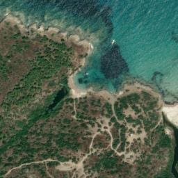 Vue satellite de Refuges de Ghignu à Santo-Pietro-di-Tenda
