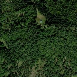 Vue satellite de Refuge forestier de Gaffouil à Auzat