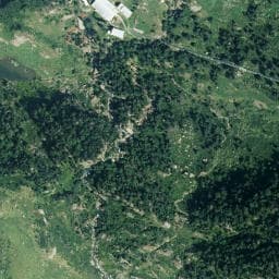 Vue satellite de Refuge de la Soula à Loudenvielle