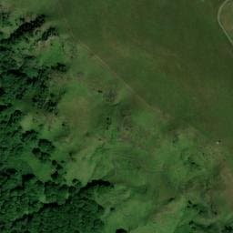 Vue satellite de Fontaine Rouge à Bagnères-de-Luchon