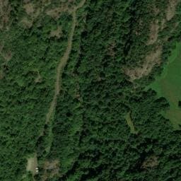 Vue satellite de Cabanes des Clarans à Aston