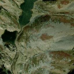 Vue satellite de Cabane Estany Xic à Ustou