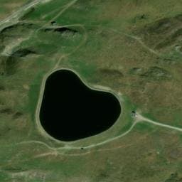 Vue satellite de Refugi deth Ueth deth Garona à Sentein