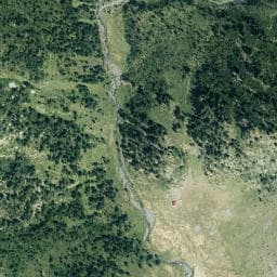 Vue satellite de Refuge de Trigoniero à Saint-Lary-Soulan