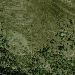 Vue satellite de Cabana de Lo Fangassal à Couflens