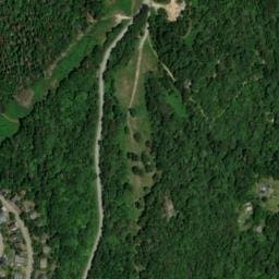 Vue satellite de Aire de bivouac du "Pla del Bau" à Vaychis
