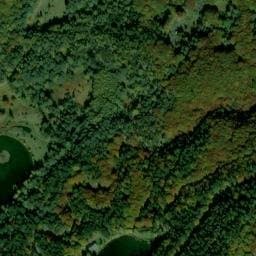 Vue satellite de Cabane de Caillong à Le Pla