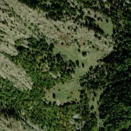 Vue satellite de Cabana de Pleta Palomera à Couflens