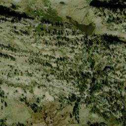 Vue satellite de Cabana de Guerossos à Ustou