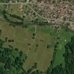 Vue satellite de Camping municipal Les Ioules à Orgeix