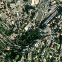 Vue satellite de Fontaine de la gare de Bastia à Ville-di-Pietrabugno