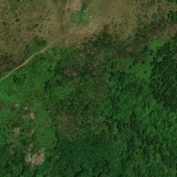 Vue satellite de Cabane du Roc de Sorgeat à Perles-et-Castelet