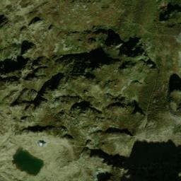 Vue satellite de Refuge de l'étang Pinet à Auzat