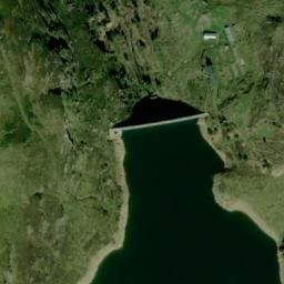 Vue satellite de Refuge de l'Etang d'Izourt à Lercoul