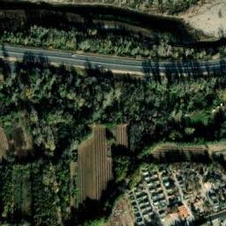 Vue satellite de La Garenne à Camélas