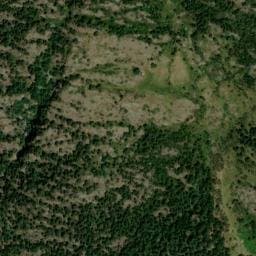 Vue satellite de Bordes de Llurri à Aulus-les-Bains