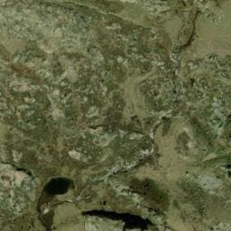 Vue satellite de Refuge de Broate à Auzat