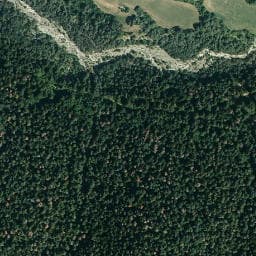 Vue satellite de Fuente del Paco à Urdos