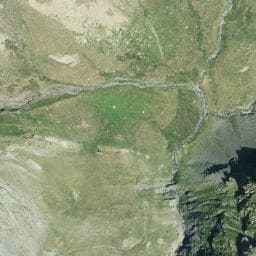 Vue satellite de Cabane d'Anes Cruzes à Loudenvielle