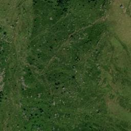 Vue satellite de Cabane de la Jasse de Sénard à Aston