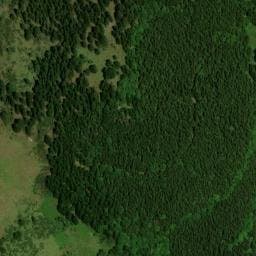 Vue satellite de Jasse du col de Joux à Orgeix