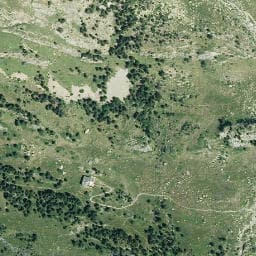 Vue satellite de Refugio de Estos à Oô
