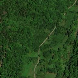 Vue satellite de Cabane de l'Anyell Morta à Orgeix