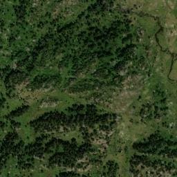 Vue satellite de Cabane des Pradettes à Aston