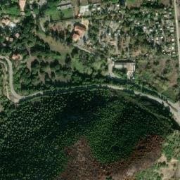 Vue satellite de Kalliste à Piève