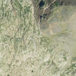 Vue satellite de Cabane del Collado de Urdiceto à Saint-Lary-Soulan