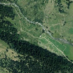 Vue satellite de Cabane del Tormo à Oô