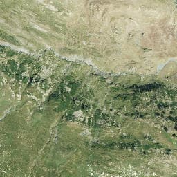 Vue satellite de Cabane de Lliterola à Castillon-de-Larboust