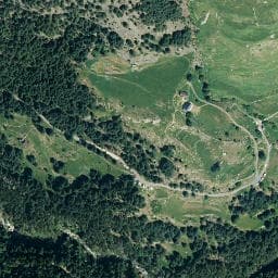 Vue satellite de Refuge de Viados à Génos