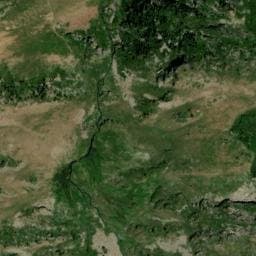 Vue satellite de Refugi de Sellente à Auzat