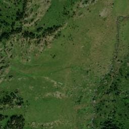 Vue satellite de Cabane de Bela à Aston