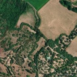 Vue satellite de Village de l'Ostriconi à Palasca