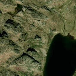 Vue satellite de Cabana de Sotllo à Auzat