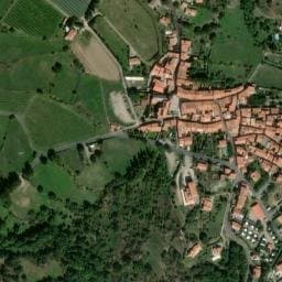 Vue satellite de Camping de Molitg à Molitg-les-Bains