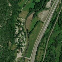 Vue satellite de Camping de Mérens Les Vals à Porté-Puymorens