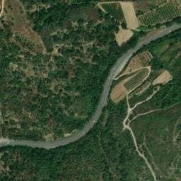 Vue satellite de Cabane des Terralbes à Rodès